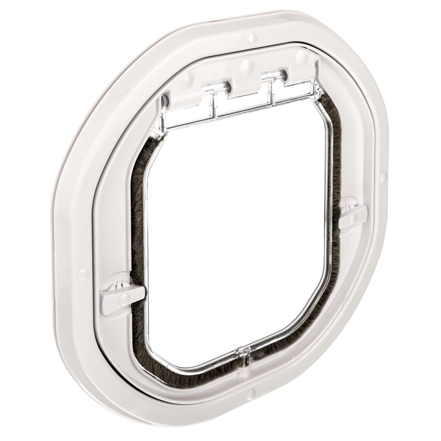 GIDDC Glass Fitting Intermediate Dog Door Clear Pet Tek UK