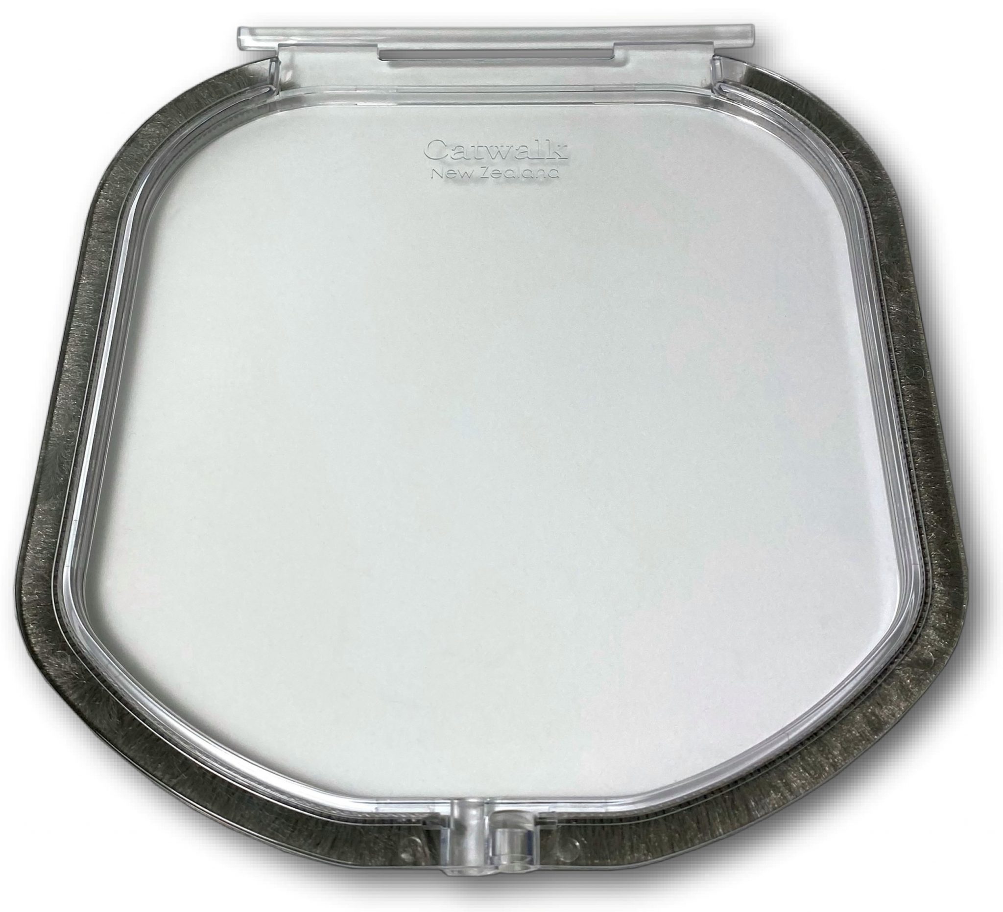 WCDRF Wood fitting cat door replacement flap Pet Tek UK